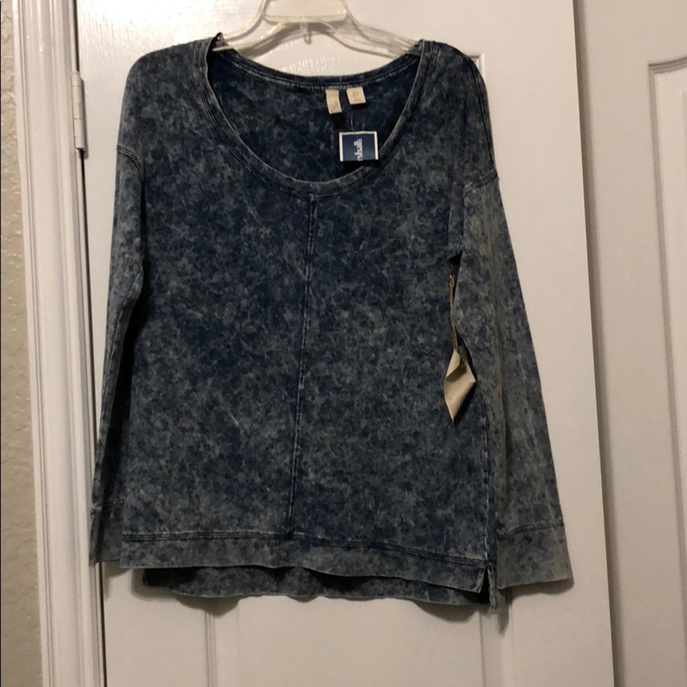 Denim blouse